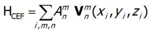HamiltonianCEF-simple form AmnVmn-xyz